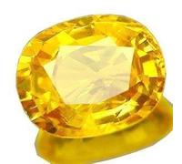 DENMOUS Piedra preciosa de zafiro amarillo cultivada de 8,25 ratti de 7,25 quilates, piedra natural de Pukhraj certificada original para hombres y mujeres--B0BW9J4L-DNM
