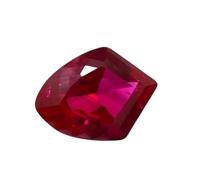 DENMOUS Radhyema Birmania Rubí Piedra 7.25 Ratti Certificado por laboratorio sin tratar sin calefacción Natural Manik Piedra preciosa Manikya suelta para mujeres y hombres, S-B0DRJVG4DN