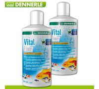 Dennerle 2 X 500 Ml Vital-Elixír Elementos Traces Y Vitaminas Para Acuarios