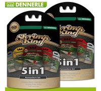 Dennerle 2 X Shrimp King 5 En 1 Pack De Introducción Al Alimento Para Camarones
