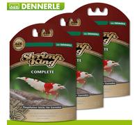 Dennerle 3 x 45g Dennerle Shrimp King Complete Comida Para Camarones En Palitos
