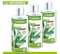 Dennerle 3 x 500 ML Pflanzenelixier Universaldünger Plantas de Agua Acuario