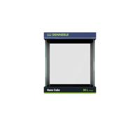 Dennerle Nano Cube, 30 litros - 30 x 30 x 35 cm - Mini acuario con esquinas redondeadas