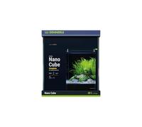 Dennerle Nano Cube Complete, 60 litros - 38 x 38 x 43 cm - Mini acuario Set con esquinas redondeadas