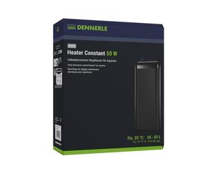 Dennerle Nano Heater Constant 50 W - Calentador Regulable 100% electrónico para acuarios de 35-55 litros