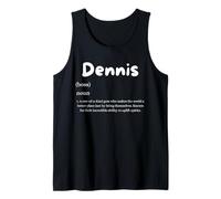 Dennis Definition Personalized Name Denny Costume For Dennis Camiseta sin Mangas
