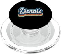 Dennis Nombre Niño Estilo Vintage 70s 80s Personalizado PopSockets PopGrip para MagSafe