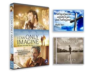 Dennis Quaid Gospel Collection: I Can Only Imagine + Fallen: A Gospel Record For Sinners + Including Bonus Art Card
