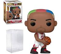 Dennis Rodman Pop #103 - Figura de vinilo de baloncesto (incluye funda protectora de plástico Ecotek compatible)