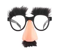 Deno Disfraz Divertidas Con Nariz Divertida Cejas Bigote Groucho Marx Cosplay Fiesta Halloween Decoración Disfraz Foto Prop