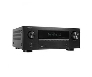 Denon AVC-X3800H Receptor AV de 9.4 Canales, Amplificador con Auro-3D, Dolby Atmos, DTS:X, 6 "8K entradas y 3 Salidas, Bluetooth, AirPlay 2, HEOS Multiroom, Compatible con Alexa, Negro