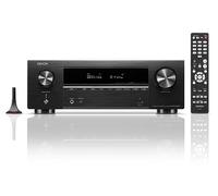 Denon AVR-X1800H Receptor AV de 7.2 Canales (Modelo 2023) - 80W/Canal, transmisión inalámbrica a través de HEOS, WiFi y Bluetooth Integrados, soporta Dolby Vision, HDR10+, HDR dinámico y Sistemas de