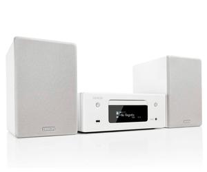 DENON CEOL N10 White / Microcadena 130W con altavoces