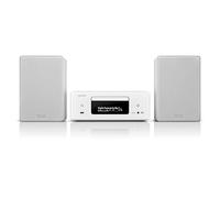 Denon CEOL N12DAB - Sistema Todo en uno con Reproductor de CD, Radio Dab/FM, HDMI ARC y HEOS Integrados, Color Blanco