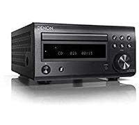 Denon D-M41DAB Negro 60 W - Microcadena (Negro, Monótono, 1 Discos, Bandeja, 60 W, De 2 vías)