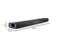 Denon DHT-S218 - Barra de Sonido con Dolby Atmos, HDMI 4K eARC, subwoofers Integrados, potenciador de diálogo, Bluetooth, Color Negro