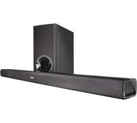 Barra de sonido - Denon DHT-S316, Subwoofer inalámbrico, Bluetooth, Dolby Digital, DTS, HDMI, Negro