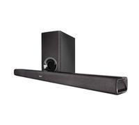 Barra de sonido - Denon DHT-S316, Subwoofer inalámbrico, Bluetooth, Dolby Digital, DTS, HDMI, Negro