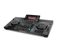Denon DJ SC LIVE 4 Controlador DJ con separación de stems en 4 decks, streaming por wifi, altavoces integrados, compatible con Serato DJ y Virtual DJ
