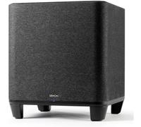 DENON Subwoofer inalámbrico con HEOS Integrado, WiFi, Amplificador de Clase D, Caja de Graves de 8 Pulgadas para Cine en casa y música, Negro