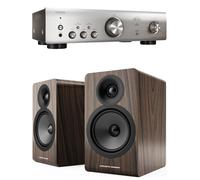 Denon PMA 600NE Plata + Acoustic Energy AE100² Nogal