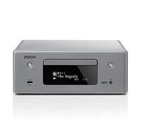 Denon RCD-N10 - Receptor de CD (Wi-Fi, Bluetooth, Airplay, Heos, Amazon Alexa), Color Gris