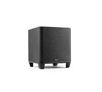 DENON Subwoofer inalámbrico con HEOS Integrado, WiFi, Amplificador de Clase D, Caja de Graves de 8 Pulgadas para Cine en casa y música, Negro