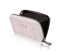 Denovin Coquette - Tarjetero para tarjetas de crédito, con bonito lazo para mujer, para dinero en efectivo, llaves, cambio, tarjeta de identificación, Rosa