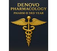 Denovo pharmacology pharm-D 3rd year: standard syllabus