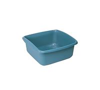 Denox 1 Barreño Selecta cuadrado 9L, adecuada organización, color azul, 9 Litros