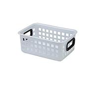 Denox 1 Cesta Europa 14L, adecuada organización, color blanco, polipropileno, 14 Litros