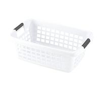 Denox 1 Cesta universal 70L, adecuada organización, color blanco, 70 Litros