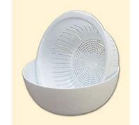 Denox - 1 Escurridor Set Bol 28 cm., color blanco, 11050.050