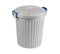 Denox DEN077 Cubo Óscar 43 litros, Blanco, ø420x480 mm