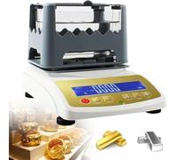 Densímetro De Metales Preciosos, Probador De Oro Electrónico Con Precisión De Pesaje De 0.01 G/0.005 G/0.001 G, Máquina Probadora De Pureza De Oro Para Plata, Oro De Paladio(NoPrinter,MDJ300K)