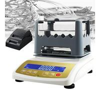 Densímetro electrónico de alta precisión comprobador de pureza de oro for joyería prueba de metales preciosos medición precisa de oro(1200k+printer)