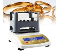 Densímetro electrónico de alta precisión, comprobador de pureza de oro para joyería, prueba de metales preciosos, medición precisa del oro(600k)