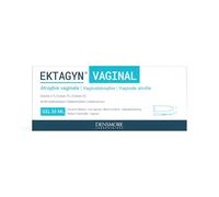 Densmore Ektagyn - Lubricante íntimo al agua - Secadora, Irritación - Lubricante sexual a base de ectoína, ácido hialurónico - Tubo de gel para mujer de 30 ml - Curar 1 a 3 meses