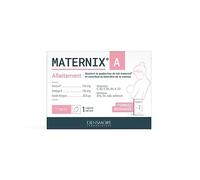 Densmore Maternix A - Suplemento dietético de lactancia materna - 100% de las aportaciones nutricionales - Vitamina C, D3 y E, Omega 3, Zinc - 30 cápsulas - Curación de 1 mes - Fabricado en Europa