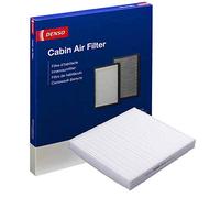 DENSO Filtro de Habitáculo de Partículas (DCF575P) Filtro de polen multicapa con cámara de retención, bloquea las partículas nocivas antes de que accedan al interior del vehículo. Producto calidad OE