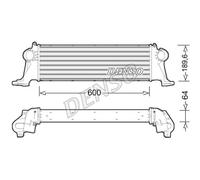 Intercooler DENSO DIT12004