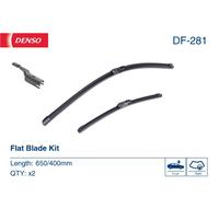 DENSO Limpiaparabrisas Wischerblatt Plano Para Toyota C-HR X1 650/400 Mm Set