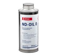 DENSO ND-oil 8 - PAG 46 - Aceite de compresor tipo A-C, 250 ml, químicamente inactivo, térmicamente estable con alto índice de viscosidad, compatible con compresores refrigerantes tipo R134a