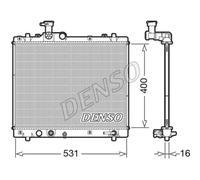 DENSO Radiador Refrigerante Motor Compatible Para Suzuki Swift IV FZ NZ 1.2