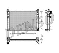 DENSO Radiador Refrigerante Para Ford Fiesta V Fusion Mazda 2 JH JD JU DY