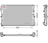 DENSO Radiador Refrigerante Para Mercedes-Benz Clase C