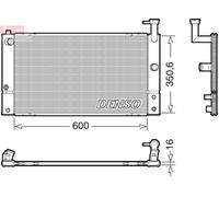 DENSO Radiador Refrigerante Para Toyota Prius Liftback W2 1.5 Híbrido