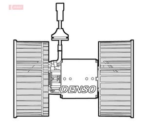 DENSO Ventilador, condensador del aire acondicionado (Ref: DEA12002)