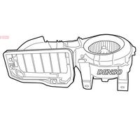 DENSO Ventilador habitáculo para RENAULT: Clio, Thalia (Ref: DEA23001)