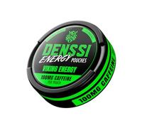 DENSSI Bolsas de energía, energía vikinga, 1 paquete | Cafeína de acción rápida + refuerzo nootrópico, sin azúcar y sin tabaco, 100 mg por bolsa